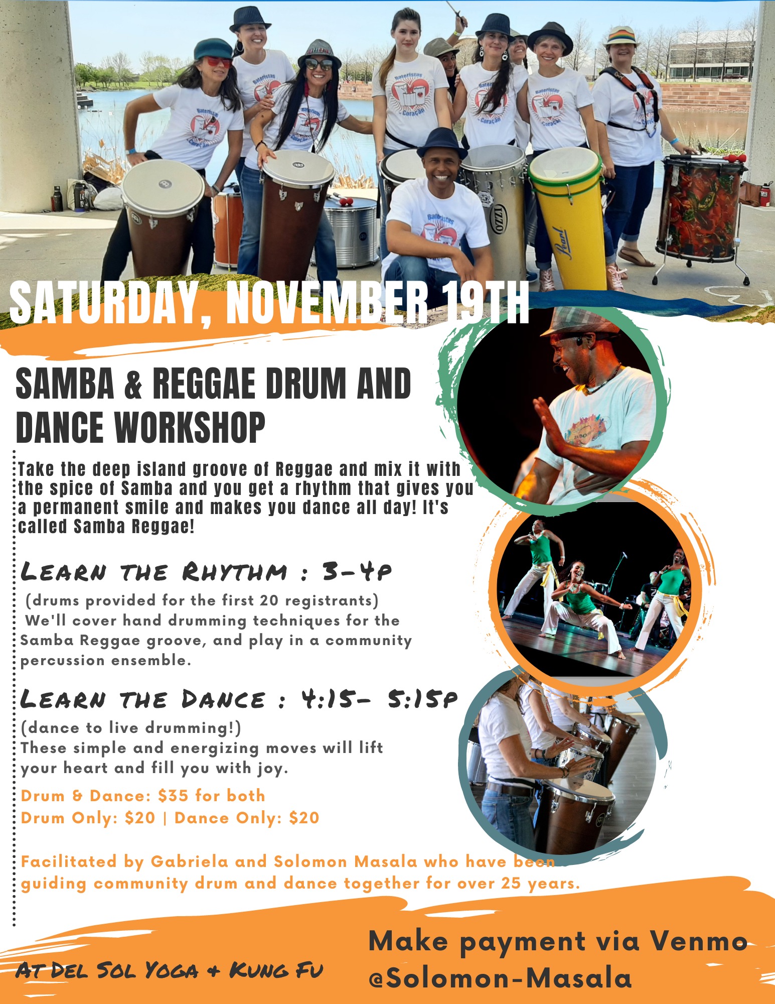 Samba Reggae Drum & Dance